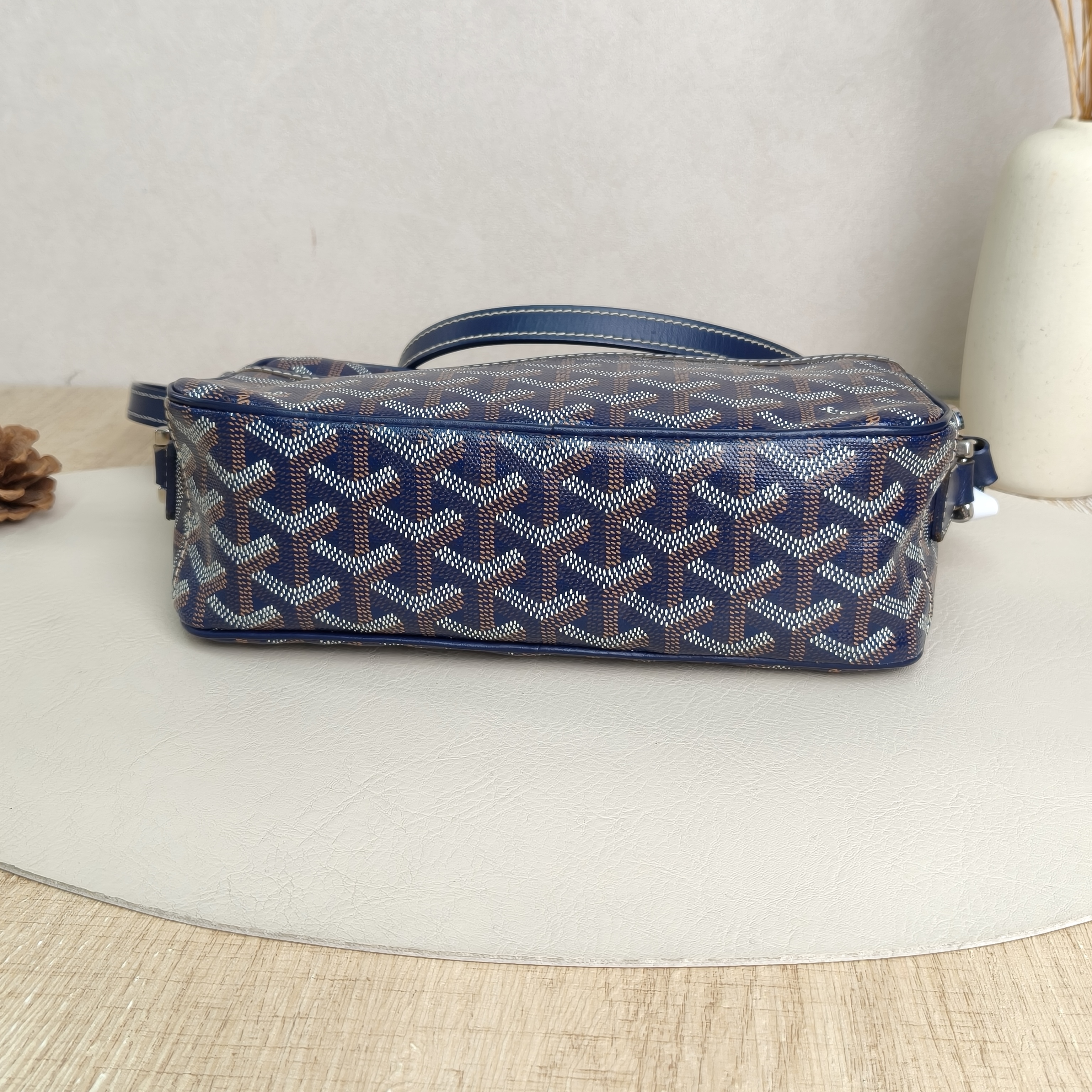 GOYARD cap-vert Camera Bag Small Bluepvc · Dust Bag · 22 × 6.5 × 13 cm — cover view 10 of 11