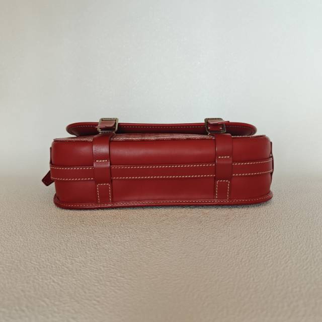 GOYARD Crossbody Bag Messenger Bag Crossbody Bag Red PVC 28.5 × 8 × 20 cm — cover view 3 of 4