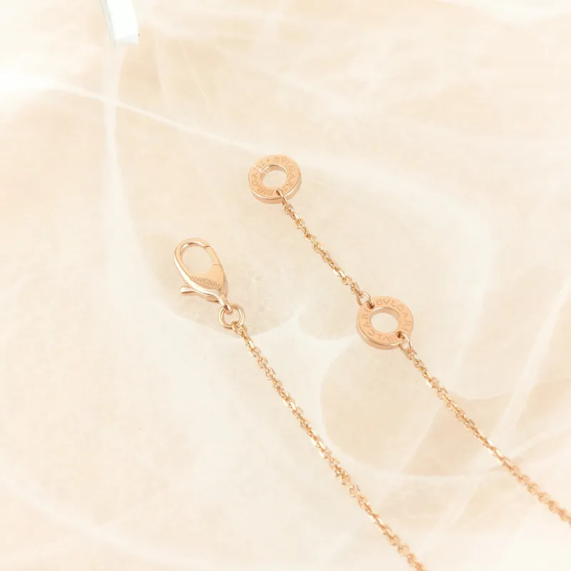 Bvlgari Necklace Divas' Dream White Mother-of-Pearl Diamond18KR ose Gold One Size 43cm โ cover view 4 of 10
