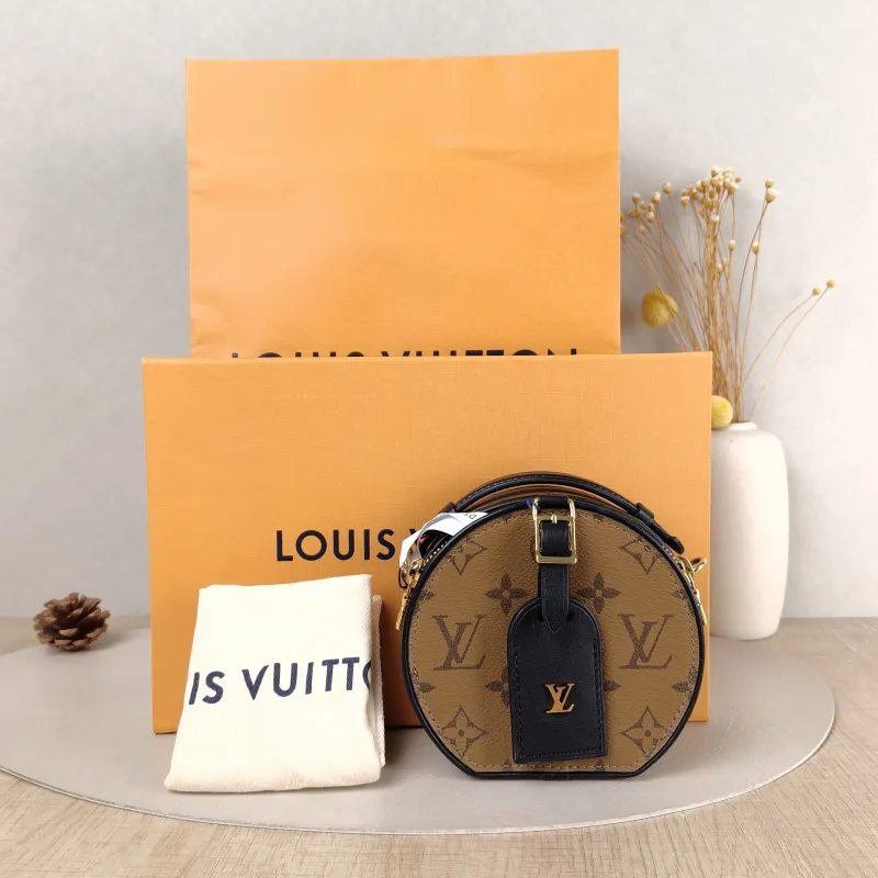 Louis Vuitton Crossbody Bag Mini BOITE CHAPEAU Monogram PVC Mini 13 × 6.5 × 12 cm — cover view 4 of 6