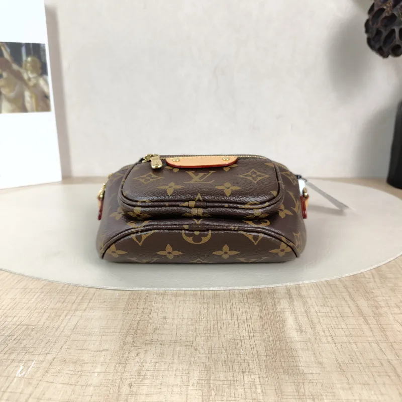 Louis Vuitton Crossbody Bag Bumbag Belt Bag Monogram PVC Mini 17 × 9.5 × 12 cm — cover view 4 of 5