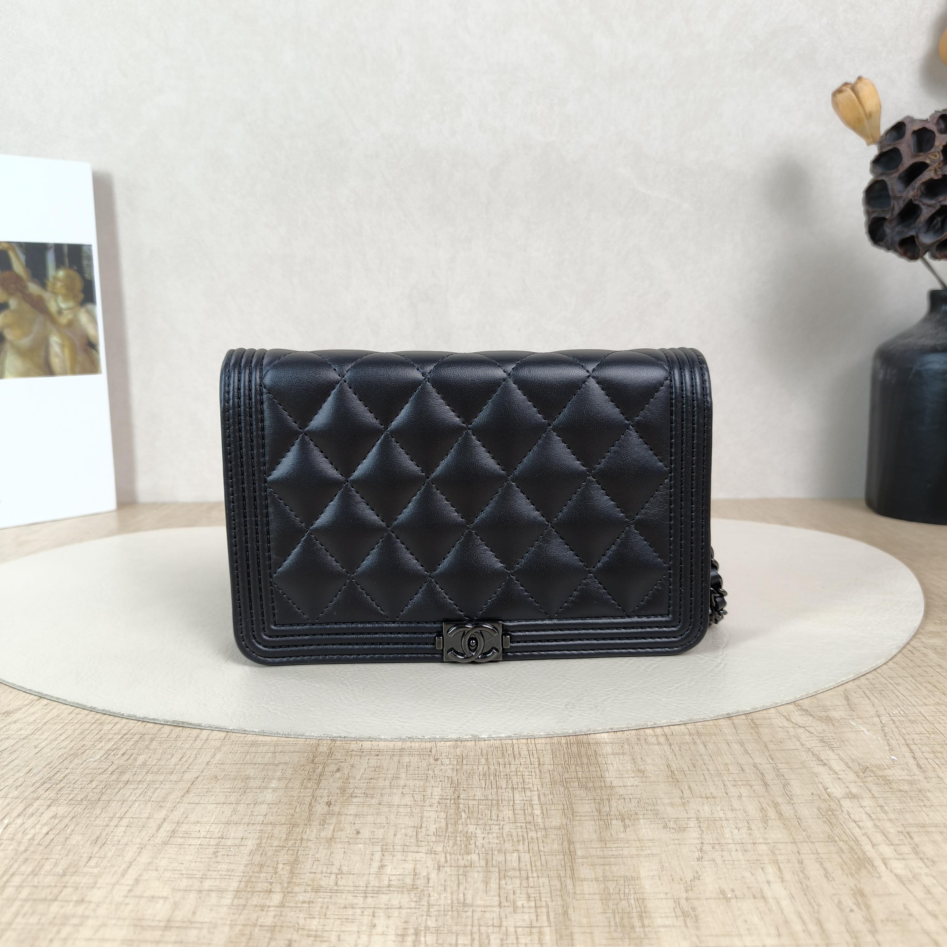 CHANEL Bag Le Boy​ WOC mini19.2*3.5*12.3