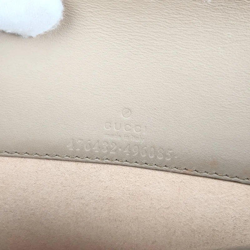 GUCCI Crossbody Bag Dionysus Monogram PV Cmini16.5 × 4.5 × 10 cm — detail view 7 of 14
