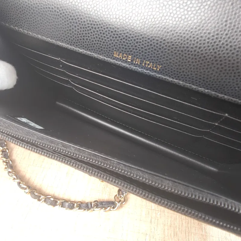 Chanel Backpack Backpack Black Calfskin One Size 18.2 × 5 × 14 cm — detail view 9 of 13