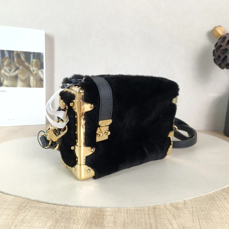 Louis Vuitton Crossbody Bag Side Trunk Box Black Small 19 × 7 × 12.5 cm — cover view 5 of 5