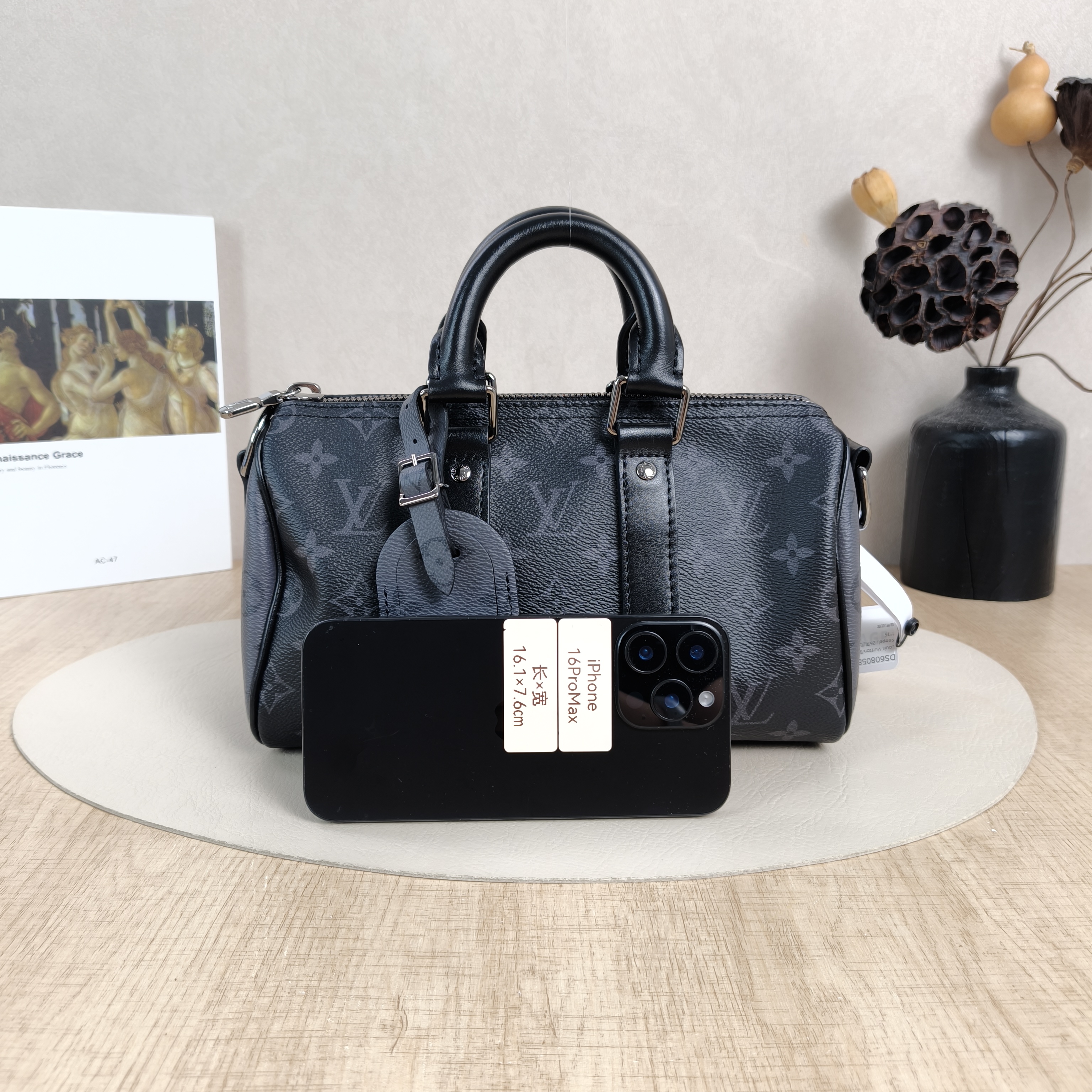Louis Vuitton Crossbody Bag Keepall 25 PVC Medium25 × 11 × 15 cm — cover view 5 of 5