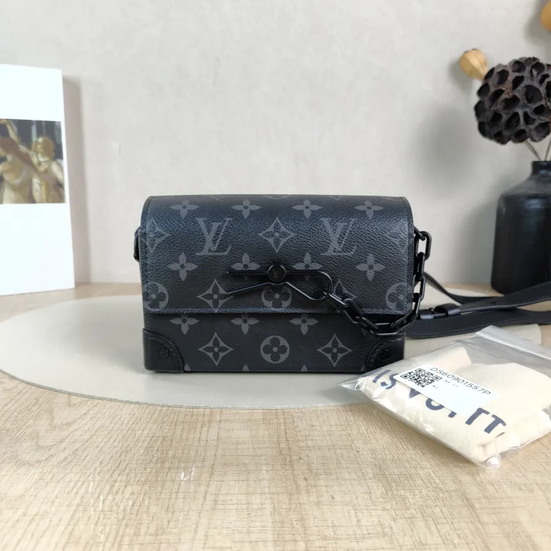 Louis Vuitton Crossbody Bag Steamer Box Monogram PV Cmini18 × 6.5 × 11 cm — cover view 6 of 6
