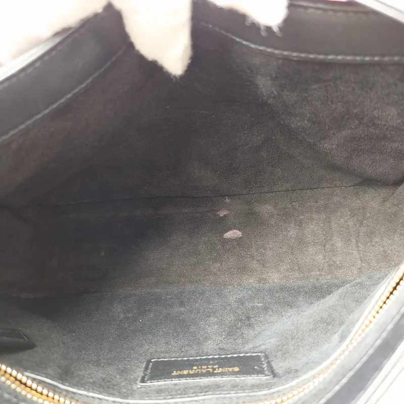 SAINT LAURENT Shoulder Bag LE 5 À 7 Black Calfskin Small 23 × 6.5 × 16 cm — detail view 7 of 11