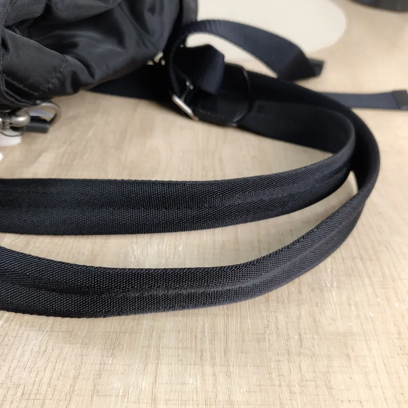 BURBERRY Backpack Backpack Black Nylon One Size 17 × 10 × 26 cm — detail view 9 of 11