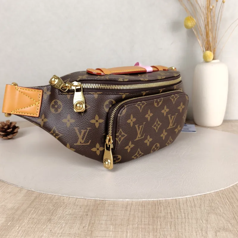 Louis Vuitton Belt Bag Rush Belt Bag Monogram PVC One Size 30 × 8 × 15 cm — cover view 2 of 5
