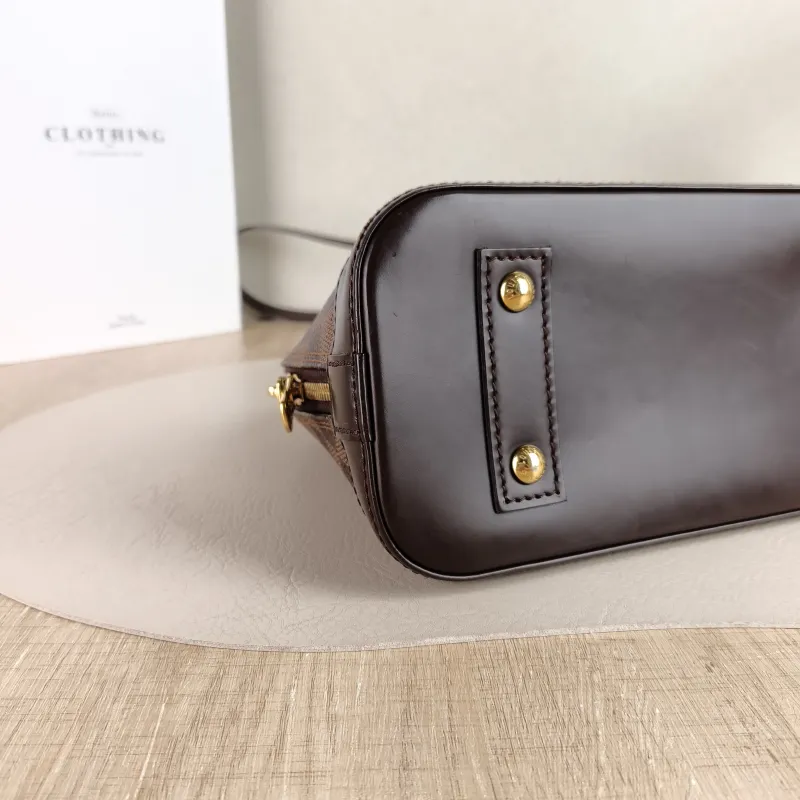 Louis Vuitton Crossbody Bag Alma BB Brown PVC BB 23.5 × 11.5 × 17.5 cm — detail view 6 of 10