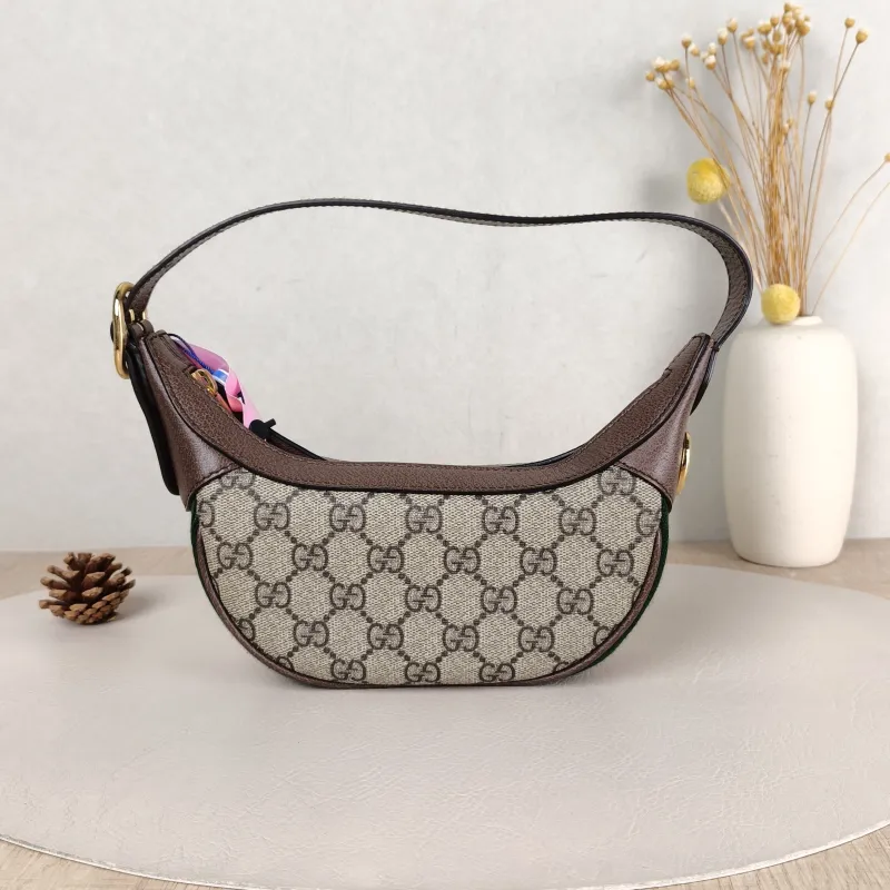 GUCCI Shoulder Bag Ophidia GG Monogram PVC Mini 20 × 5 × 15 cm — cover view 4 of 5