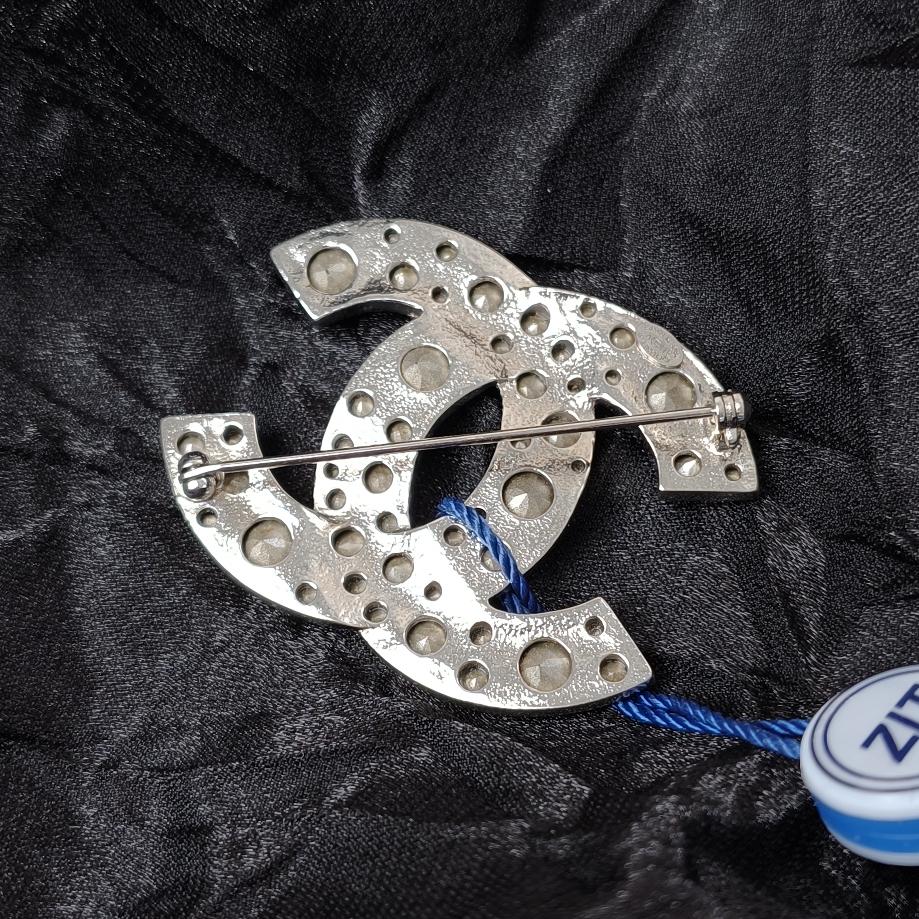 Chanel Brooch c Brooch Silver One Size — cover view 8 of 8