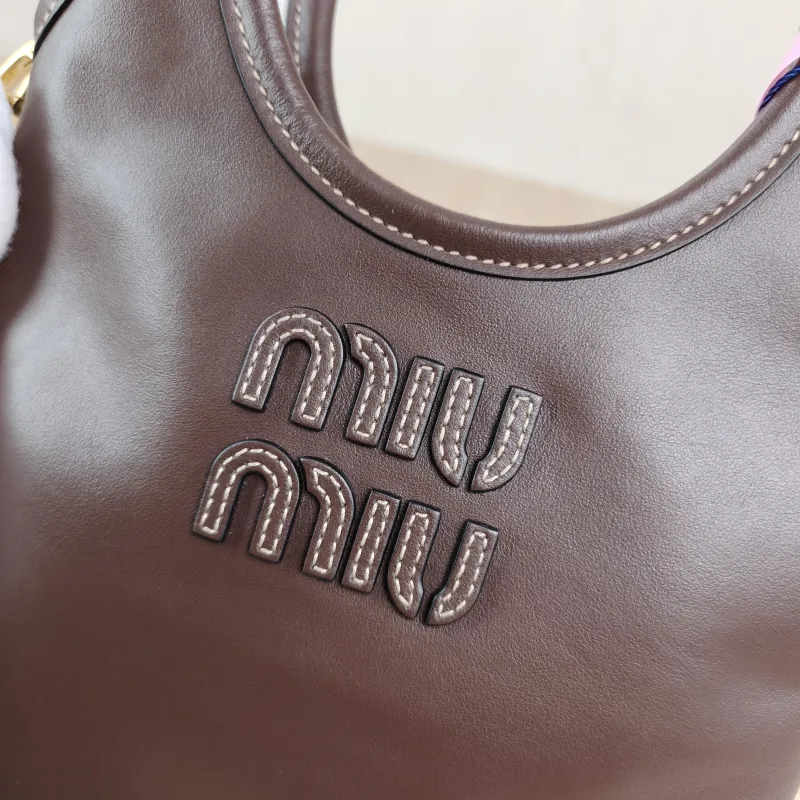 Miumiu Shoulder Bag IVY Tote Shopping Tote Calfskinmini20*24 — detail view 3 of 11