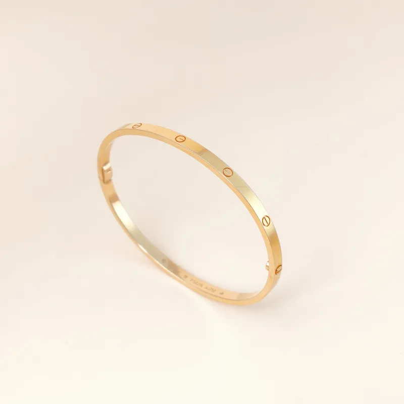 CARTIER Bangle Love Collection Bangle 18k Small Edition 19 — cover view 9 of 10