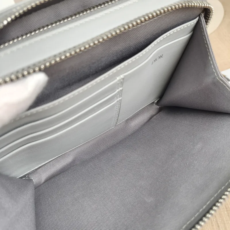 DIOR Shoulder Bag Messenger Bag Shoulder Bag Grey PVC One Size17 × 5 × 12.5 cm — detail view 12 of 12