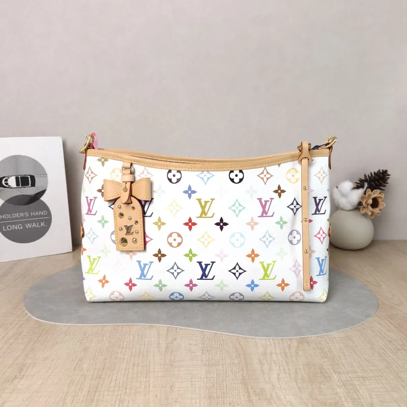 Louis Vuitton Shoulder Bag Carryall East West Multicolore PVC One Size 36 × 10 × 19 cm