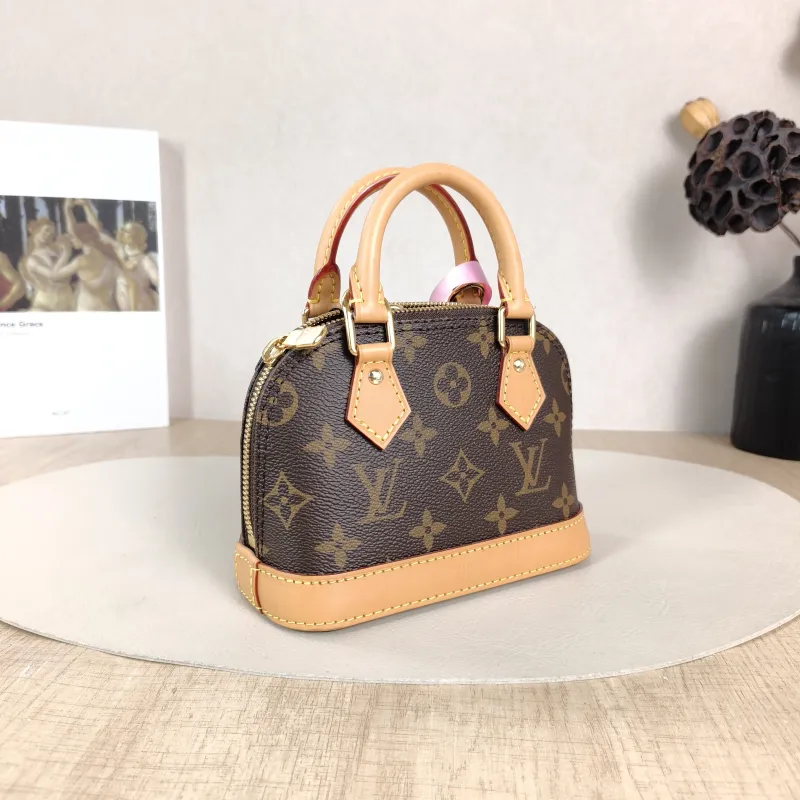 Louis Vuitton Crossbody Bag Alma Nano Monogram PVC nano 18 × 8 × 12 cm — cover view 2 of 5