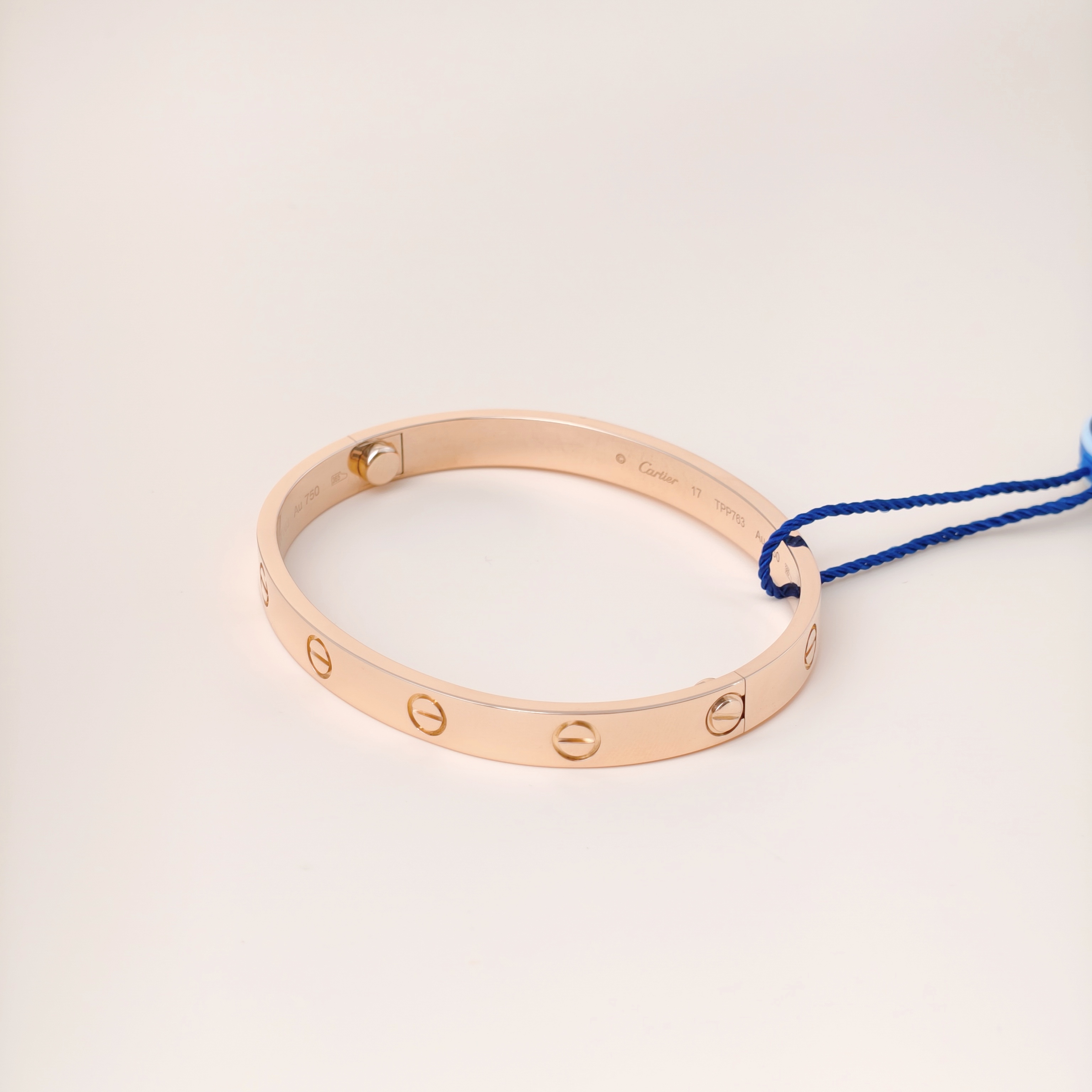 CARTIER Bangle LOVE Bangle 18KR ose Gold Rose Gold 18KR ose Gold17 US 4.8 — cover view 4 of 11