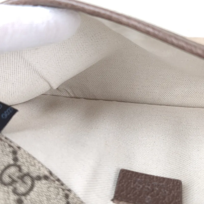 GUCCI Crossbody Bag Neo Vintage Belt Bag Monogram PVC Medium 24 × 4 × 17 cm — detail view 4 of 11