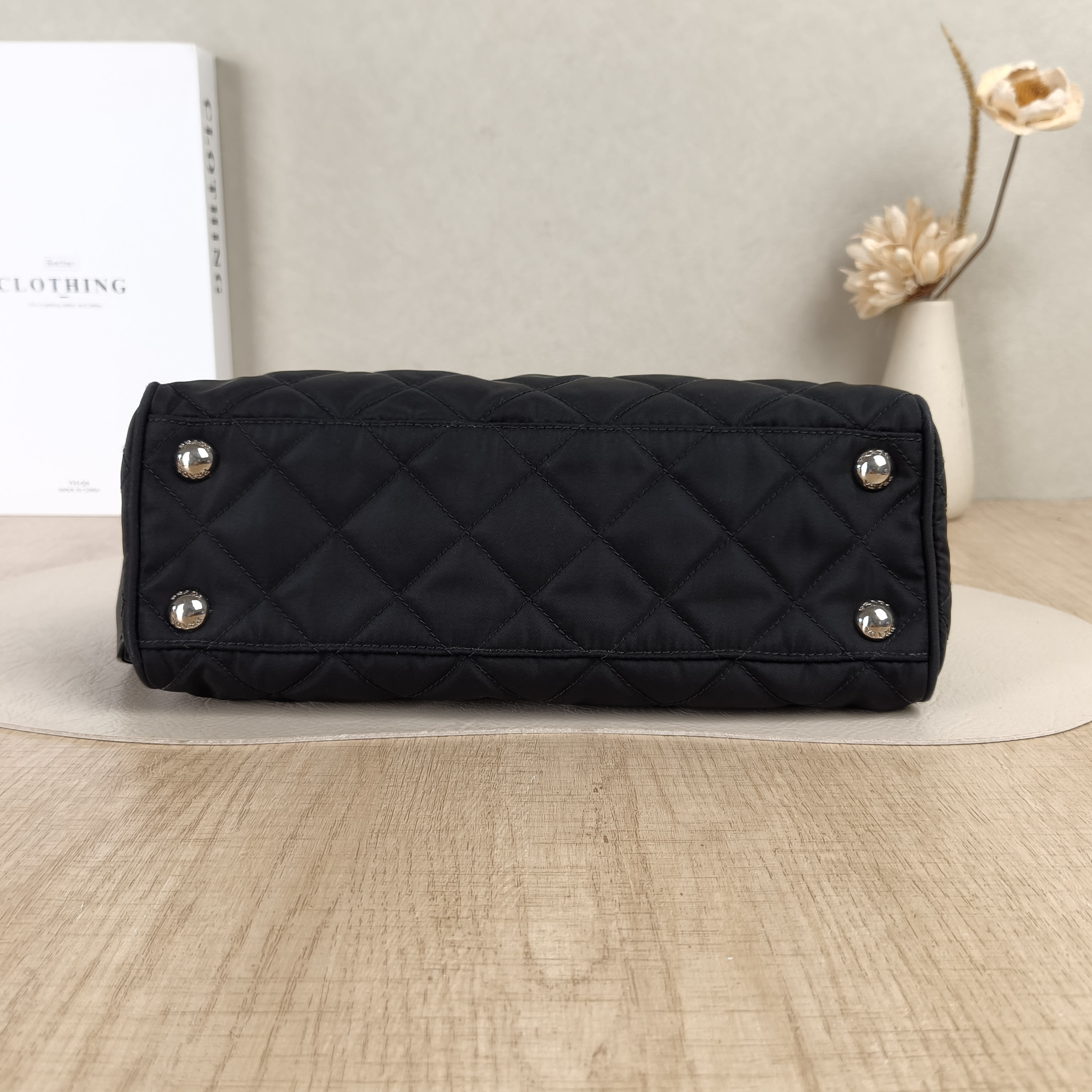 PRADA Crossbody Bag Messenger Bag Crossbody Bag Black Nylon One Size26 × 10 × 17 cm — cover view 5 of 5
