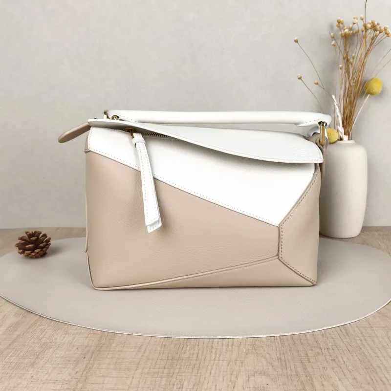 LOEWE Crossbody Bag Puzzle Colorblock CC alfskin Small24 × 10.5 × 16.5 cm