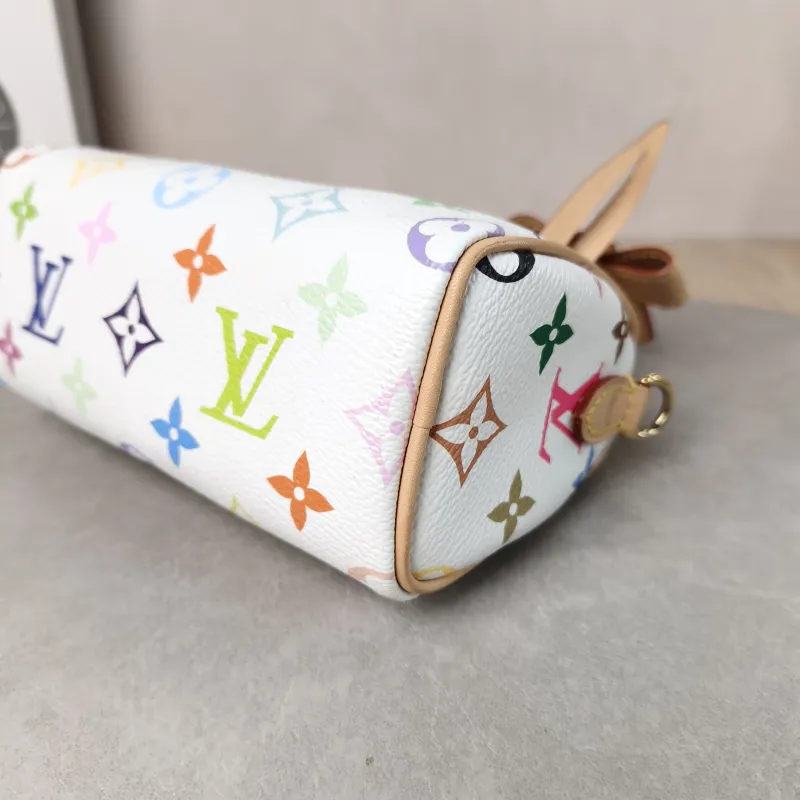 Louis Vuitton Crossbody Bag Speedy Nano Multicolore PVC nano 16 × 7.5 × 10 cm — detail view 1 of 15