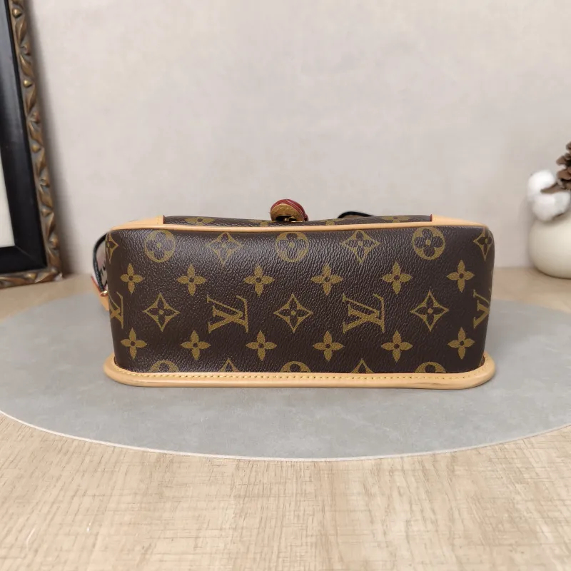 Louis Vuitton Crossbody Bag Diane Baguette Bag Shoulder Strap PVC Small24 × 9 × 15 cm — cover view 2 of 6