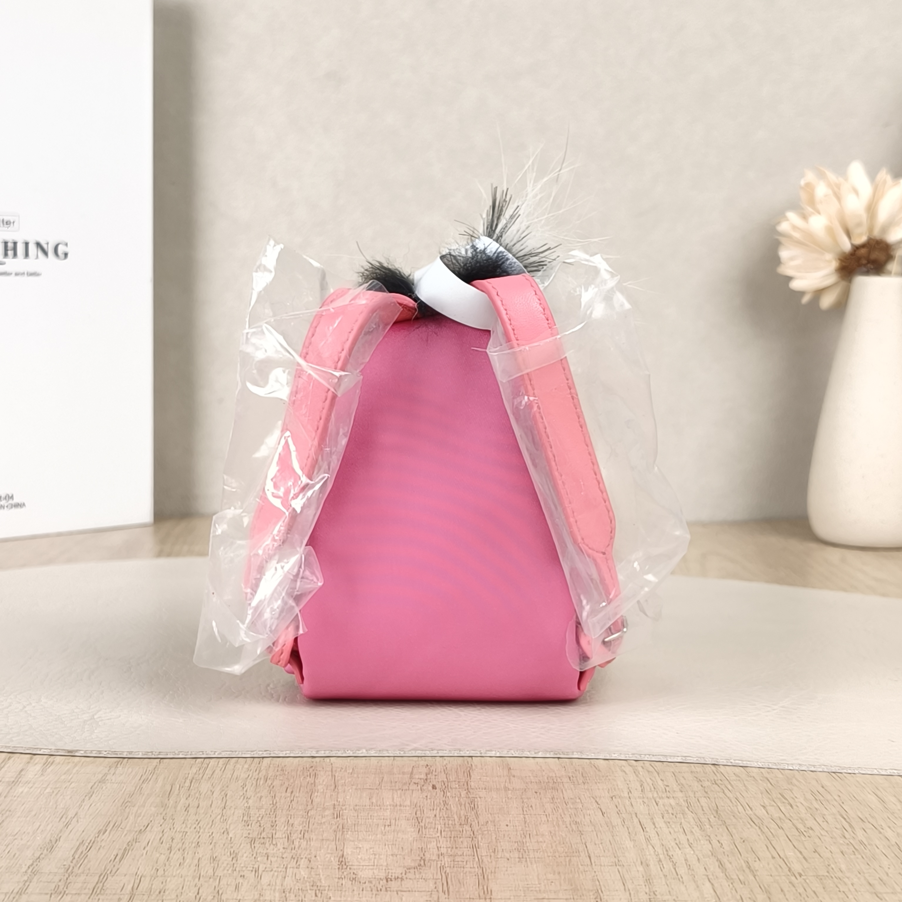 FENDI Charm Charm Pink Nylon One Size — cover view 4 of 4