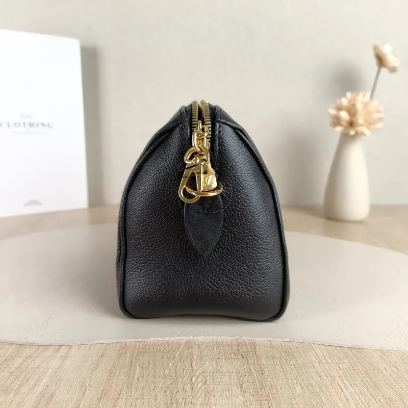 Louis Vuitton Crossbody Bag Speedy20 Black Monogram Empreinte Embossed Calfskin Small 20.5 × 12 × 13.5 cm — detail view 1 of 10
