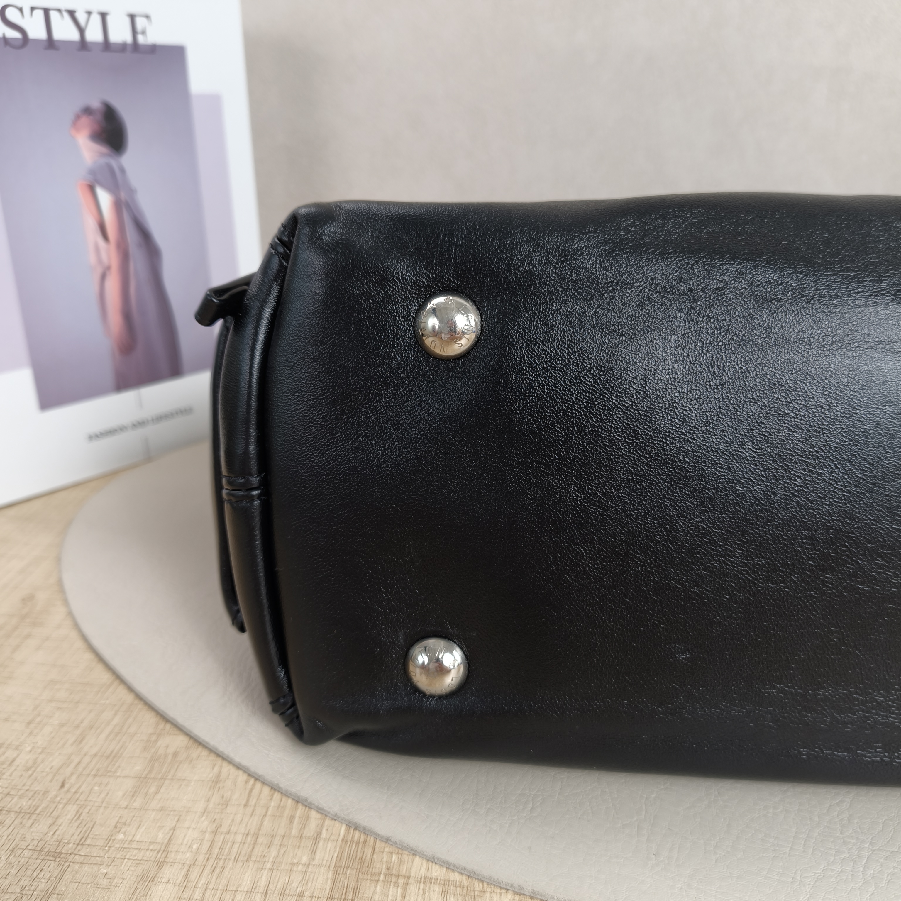 Louis Vuitton Black Calfskin Small — cover view 6 of 9