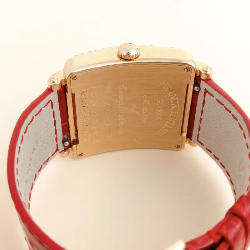 FRANCK MULLER Watch ladies'collection Collection MASTER SQUARE Watch White 18k One Size 18k 32.7*40.7 — cover view 6 of 8