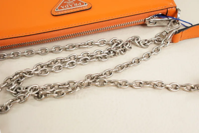 PRADA Crossbody Bag Crossbody Bag Clutch Patent Leather One Size20 × 5 × 12 cm — detail view 14 of 17