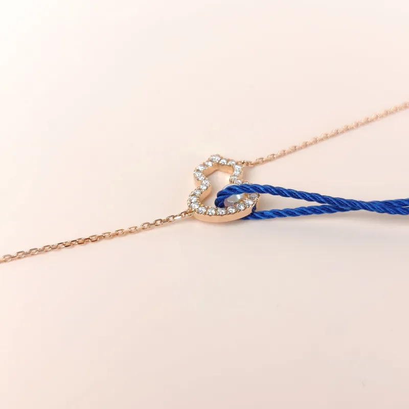 Qeelin Bracelet Wulu Collection Bracelet Rose Gold Diamond18KR ose Gold One Size 18cm — cover view 6 of 9