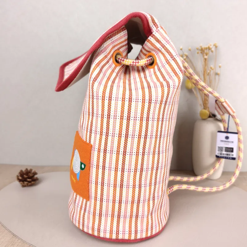 Hermès Backpack Backpack Colorblock Canvas One Size 24 × 15 × 31 cm — detail view 3 of 9