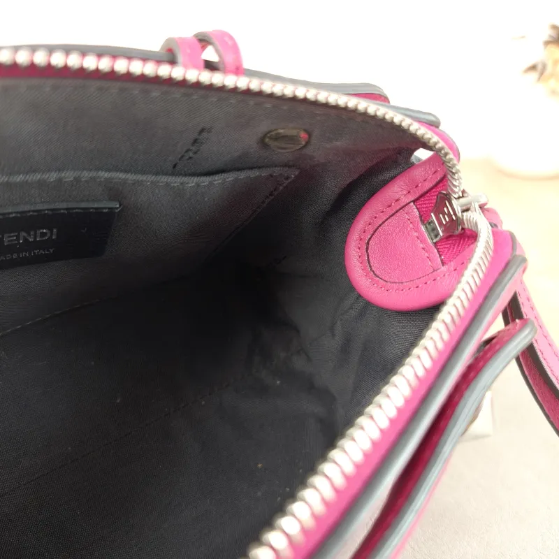 FENDI Crossbody Bag by the way Calfskin Mini 20.5 × 9 × 12 cm — detail view 5 of 12