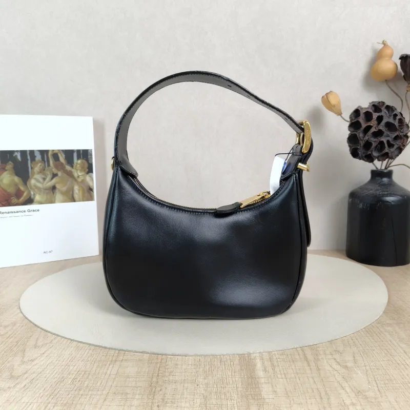 Miumiu Shoulder Bag Wander Hobo Black Calfskin Small20 × 6 × 17 cm — cover view 2 of 5