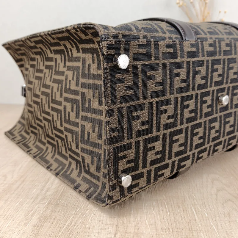 FENDI Top Handle Bag Tote Bag Top Handle Bag Monogram Canvas One Size 40 × 19 × 35 cm — detail view 8 of 11