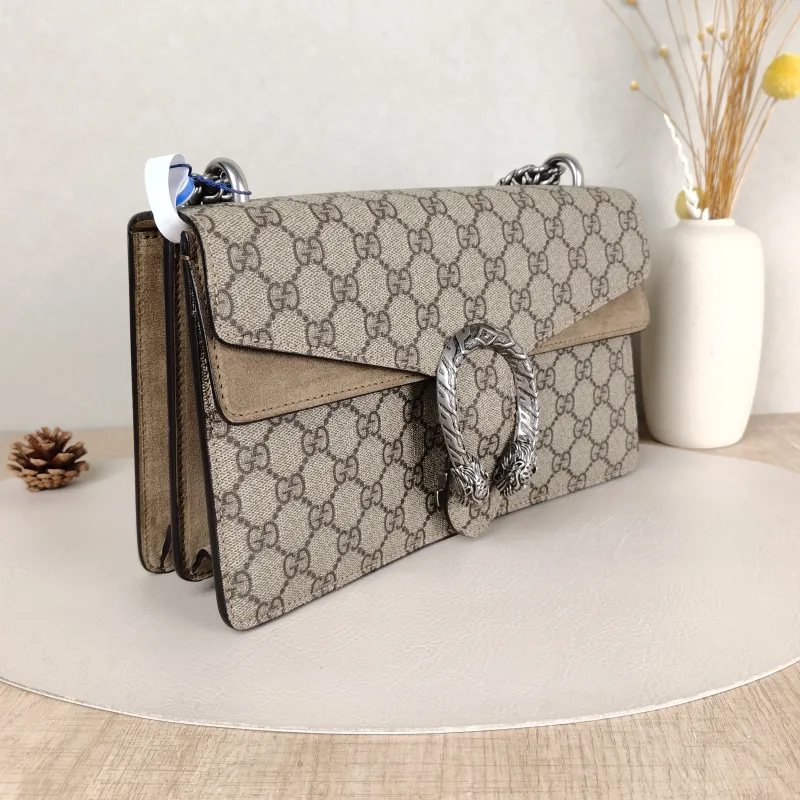 GUCCI Shoulder Bag Dionysus Monogram PVC Medium28 × 9 × 17 cm — cover view 5 of 5