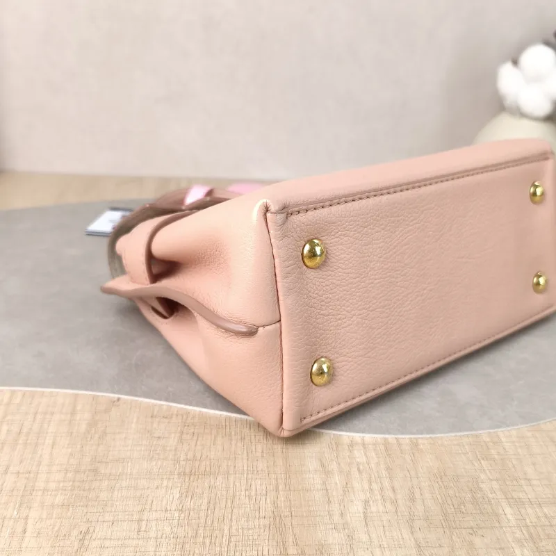 Louis Vuitton Top Handle Bag Lockme Ever Top Handle Bag Pink Calfskin Mini 23 × 10 × 17 cm — detail view 12 of 13