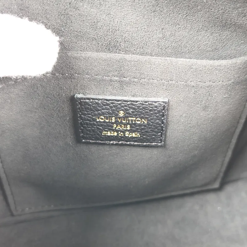 Louis Vuitton Crossbody Bag Speedy20 Black Monogram Empreinte Embossed Calfskin Small 20.5 × 12 × 13.5 cm — detail view 11 of 13