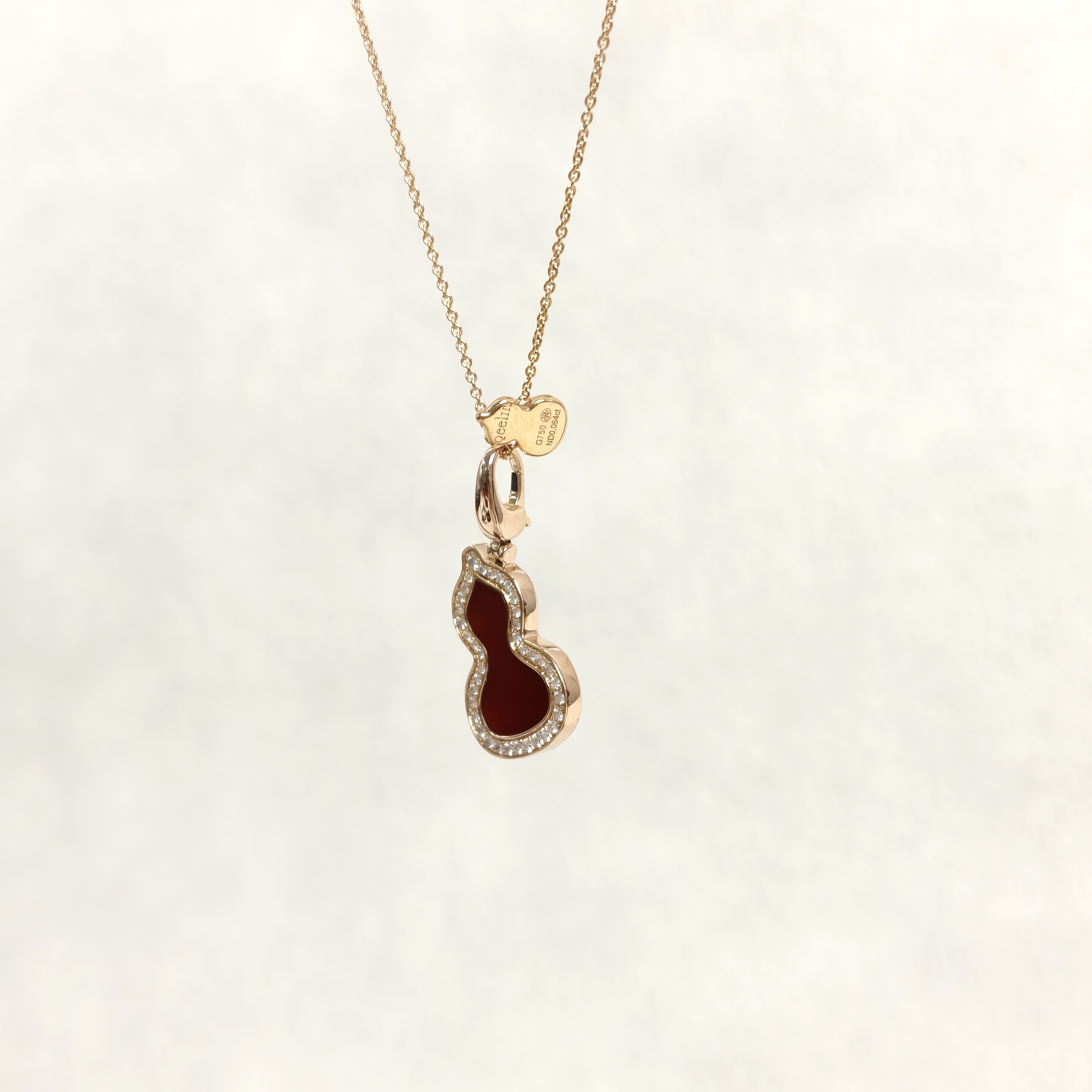 Qeelin Necklace Wulu Collection Necklace Red18k 1.8*1.3 · 39cm — cover view 7 of 8