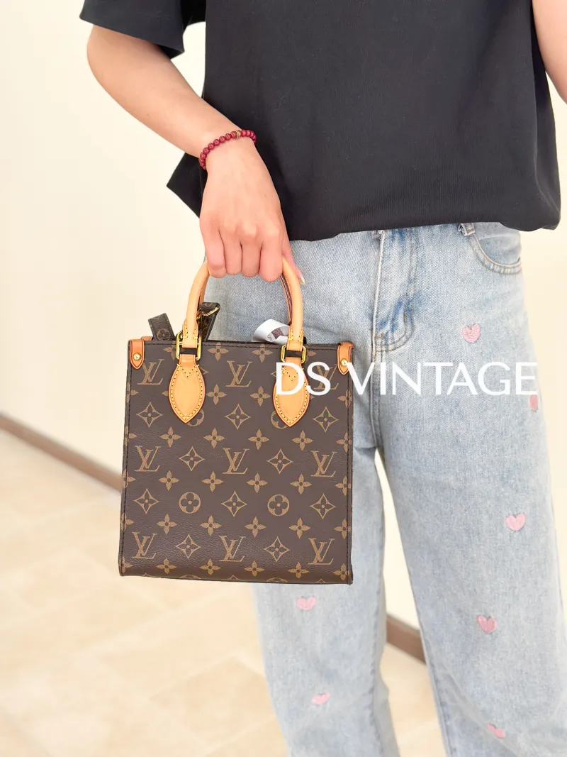 Louis Vuitton Crossbody Bag SAC PLAT BB BB Monogram PVC BB 21.5 × 9 × 22 cm — on-model view 3 of 3