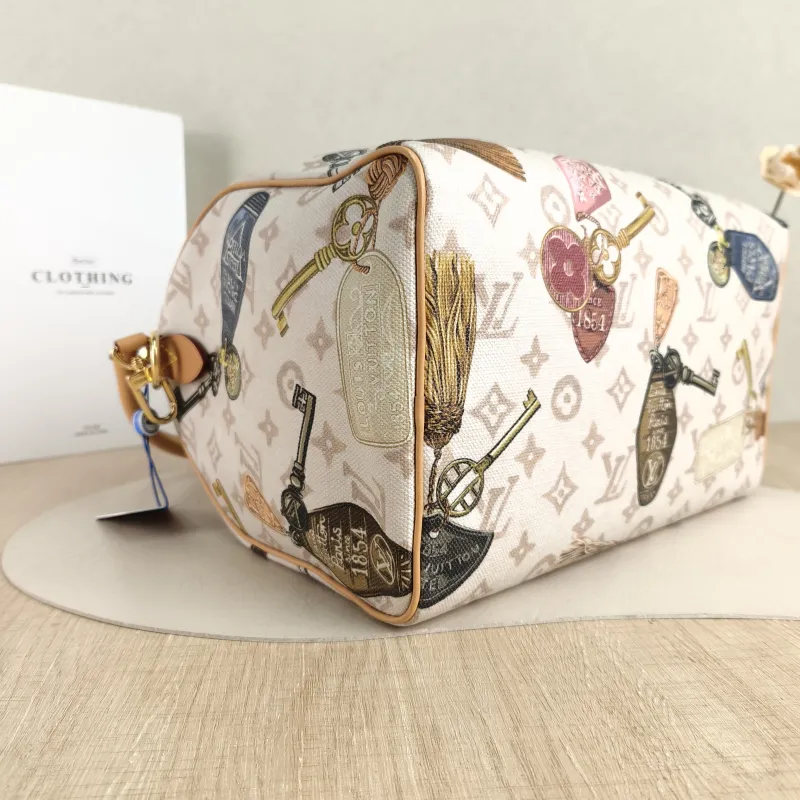 Louis Vuitton Top Handle Bag Speedy Soft 30 PVC One Size30 × 17 × 21 cm — detail view 7 of 13