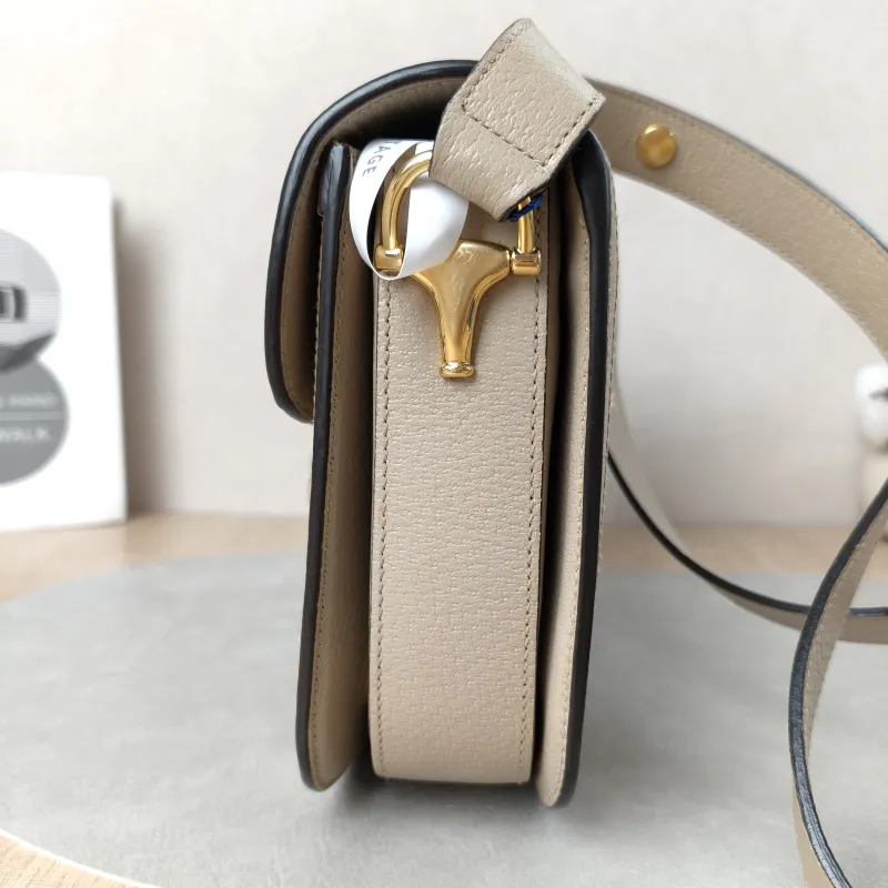 GUCCI Crossbody Bag Horsebit 1955 Horsebit Medium PVC Medium25 × 8 × 18 cm — detail view 10 of 16