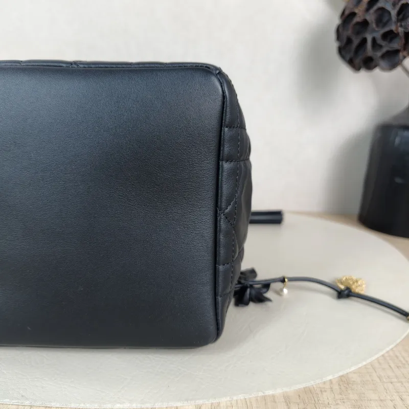 DIOR Shoulder Bag Nolita Black Calfskin One Size 14 × 14 × 14 cm — detail view 10 of 10