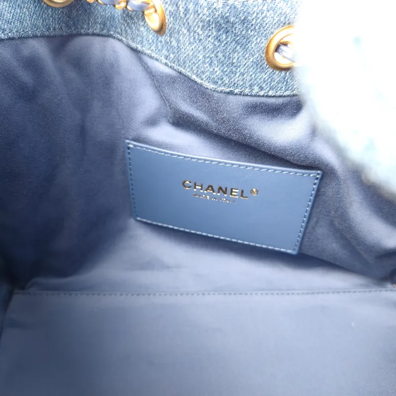 Chanel Shoulder Bag 25Bag Blue Small 26 × 14 × 30 cm — detail view 5 of 12