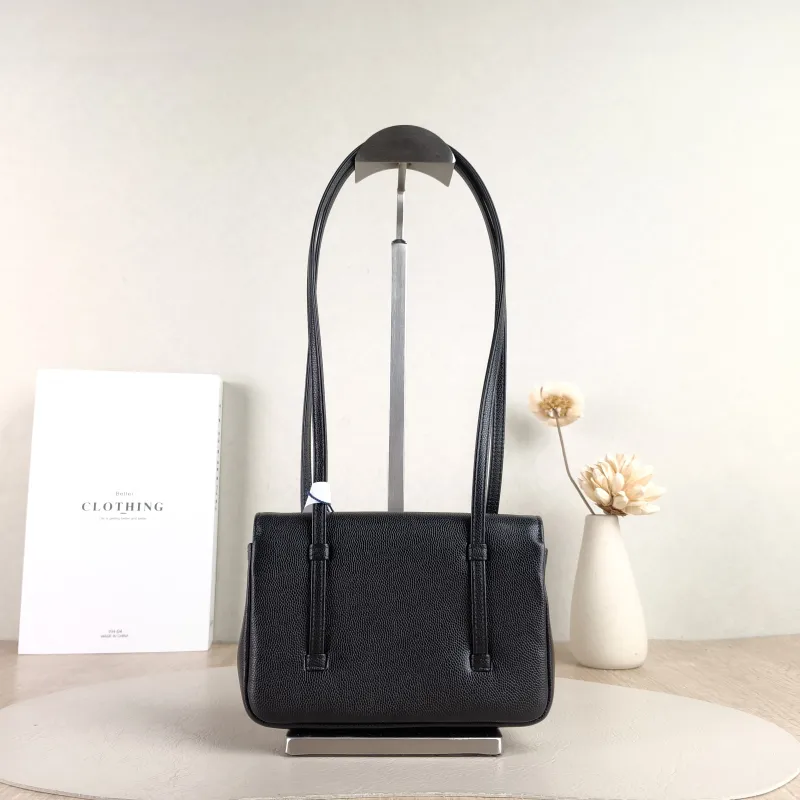 Chanel Crossbody Bag preppy coco Black Grained Calfskin Mini 17 × 5 × 11.5 cm — cover view 4 of 5