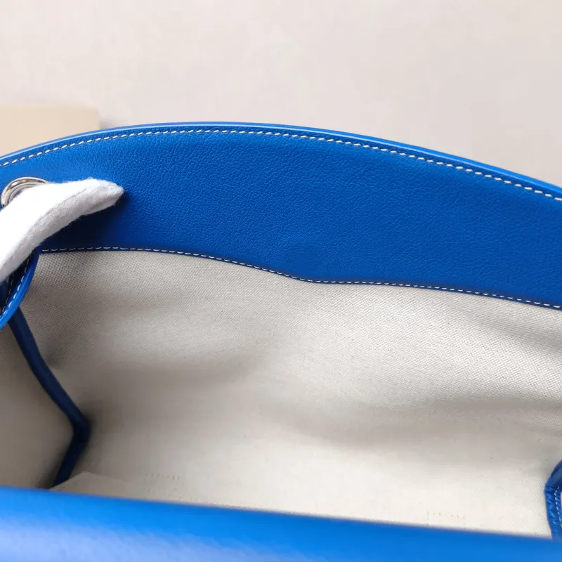 GOYARD Shoulder Bag Rouette Shoulder Bag Blue PVC Small 31 × 14 × 23 cm — detail view 9 of 12