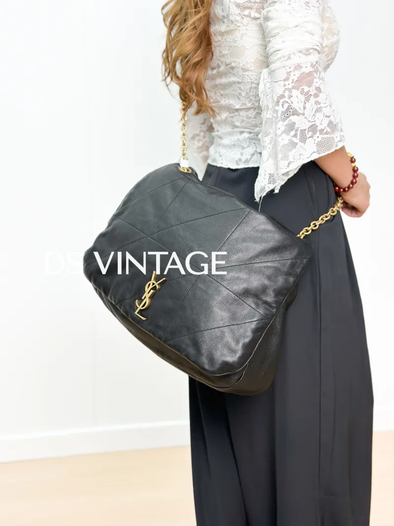 SAINT LAURENT Crossbody Bag Jamie 4.3 Chain Bag Black SL ambskin Large43 × 9 × 29 cm — on-model view 1 of 3